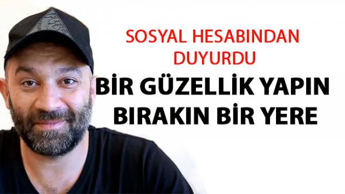 Şevket Çoruh, Baba Sahne dekorunun çalındığını duyurdu