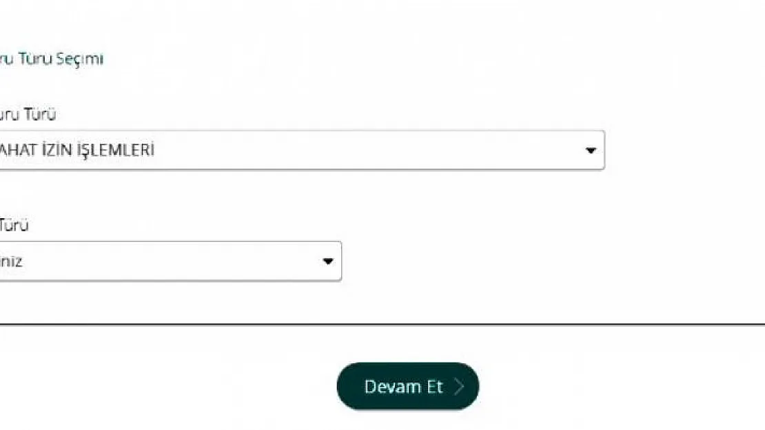 Seyahat izin belgesi nasıl alınır?