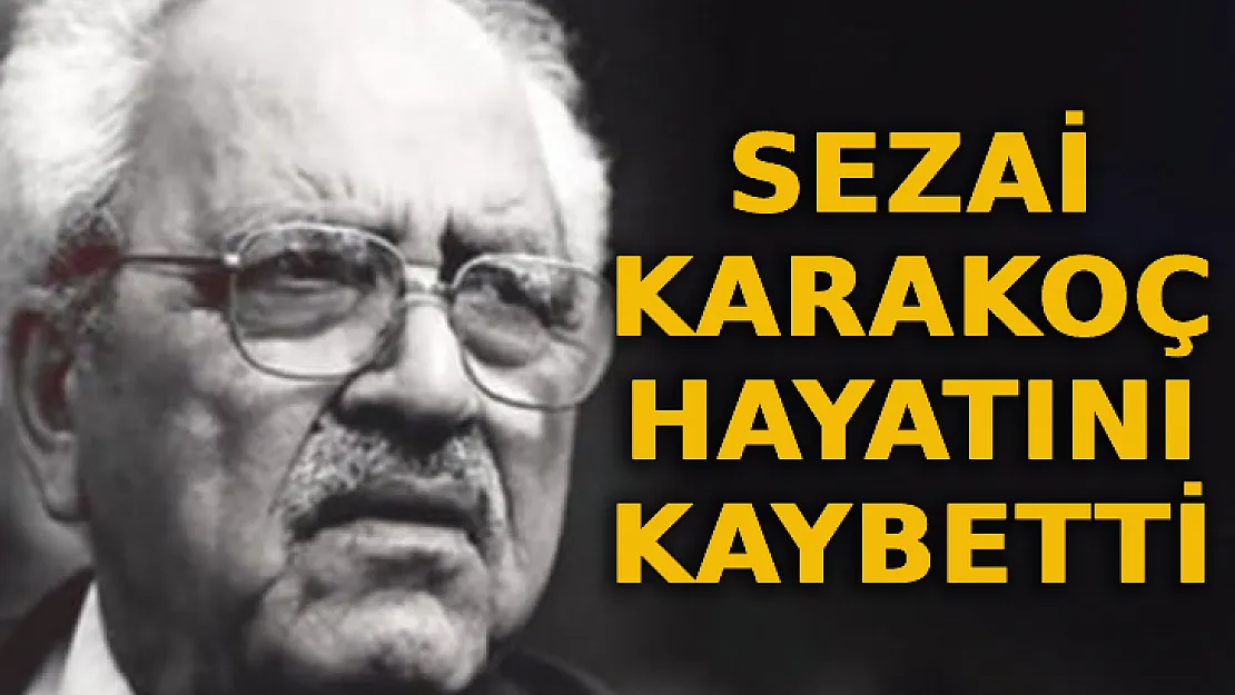 Sezai Karakoç Hayatını Kaybetti! Sezai Karakoç Kimdir?