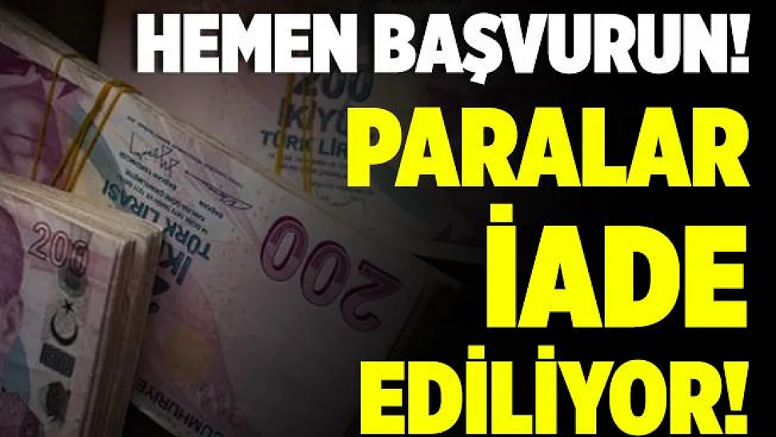 SGK duyurdu! Paranızı geri alabilirsiniz! Başvuru için dilekçe yazmak yeterli!