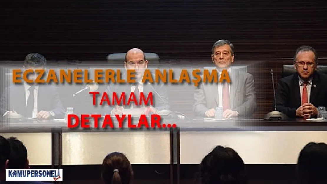 SGK ve Eczaneler Arasında Protokol İmzalandı İlaç Krizi Çözüldü