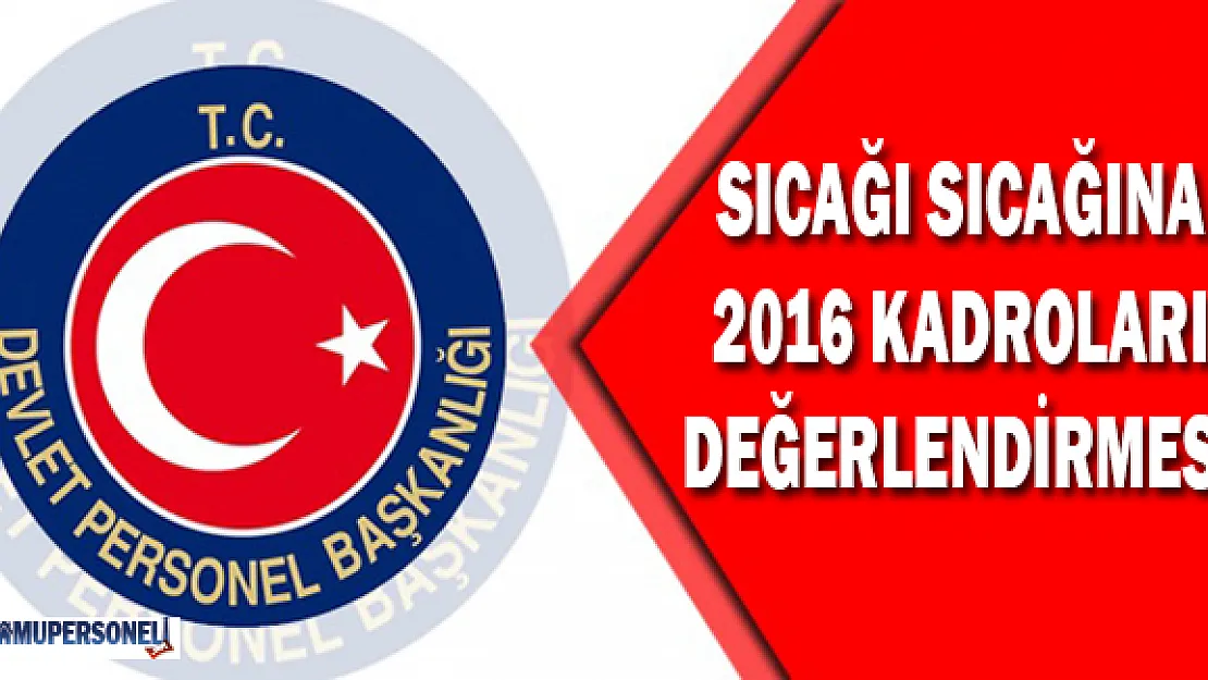Sıcağı Sıcağına 2016 Kadroları Değerlendirmesi
