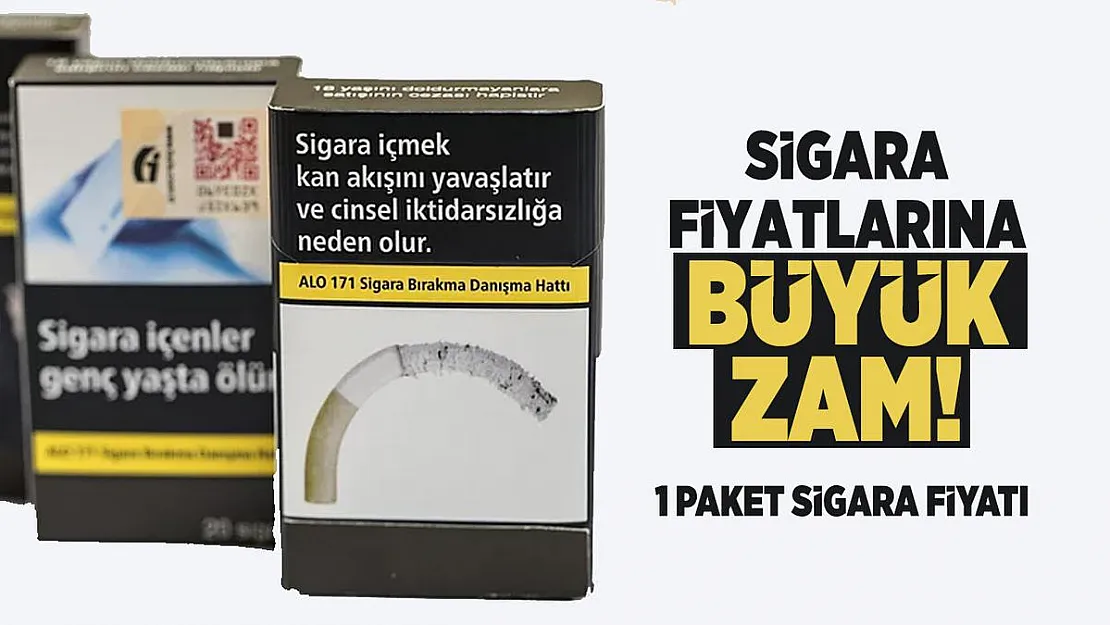 Sigara fiyatlarına büyük zam! 1 paket sigara fiyatı