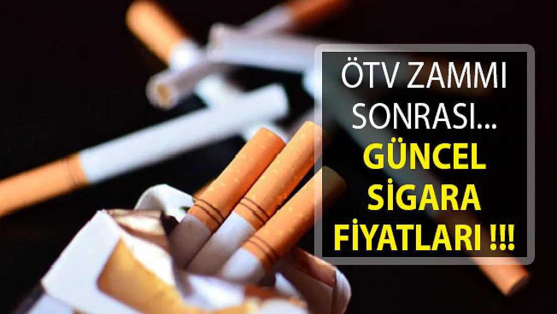 Sigara Fiyatlarına Ne Kadar Zam Yapıldı? İşte Sigara ÖTV Düzenlemesi