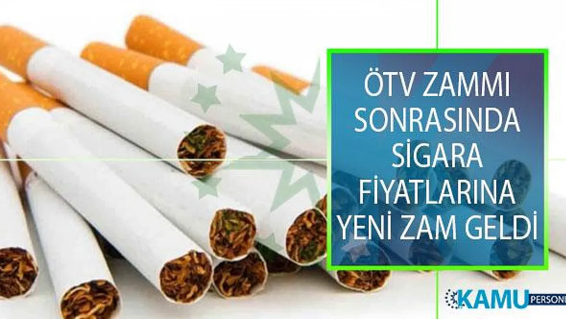 Sigara Fiyatlarına Yeni Zam Yapıldı! 21 Ağustos Sigara Zammı Sonrası Güncel Fiyatlar!