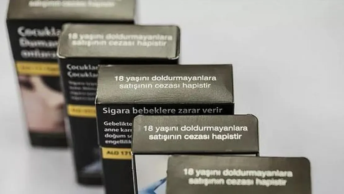 Sigara paketlerine yeni düzenleme!