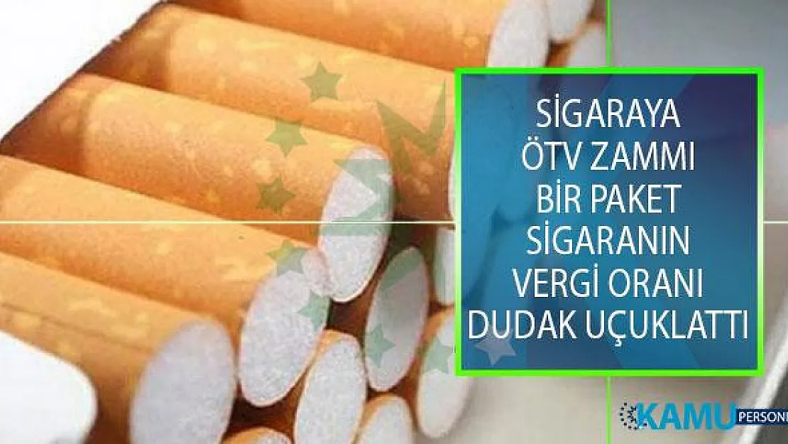 Sigara Zammı! 15 Ağustos Sigara Fiyatlarına ÖTV Zammı! Sigara Fiyatları Ne Kadar Olacak?