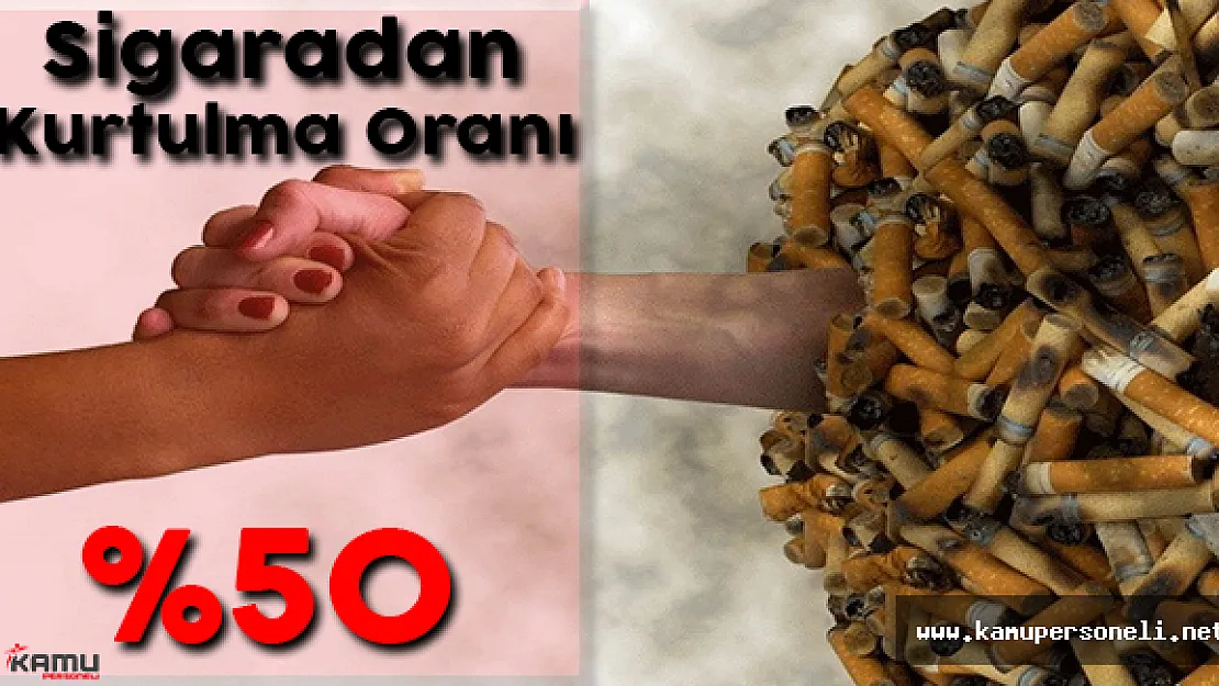 Sigaradan Kurtulma Oranı %50