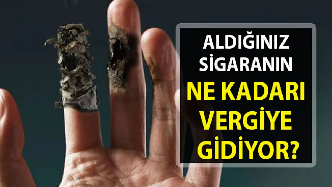 Sigaralardan alınan vergi tutarı! Sigara vergi oranları dudak uçuklatıyor!..