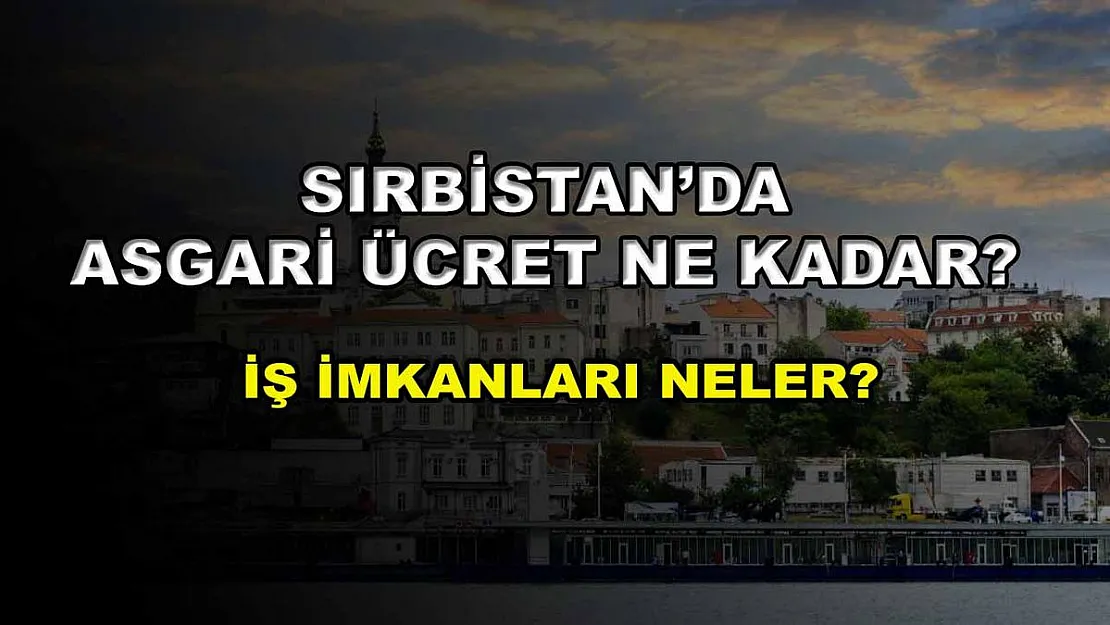 Sırbistan'da Asgari Ücret Ne Kadar? İş İmkanları Neler?