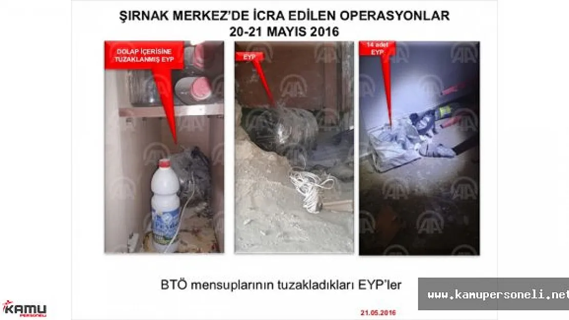 Şırnak'ta Meyvelerin İçine Bile Bomba Düzeneği Kurulmuş