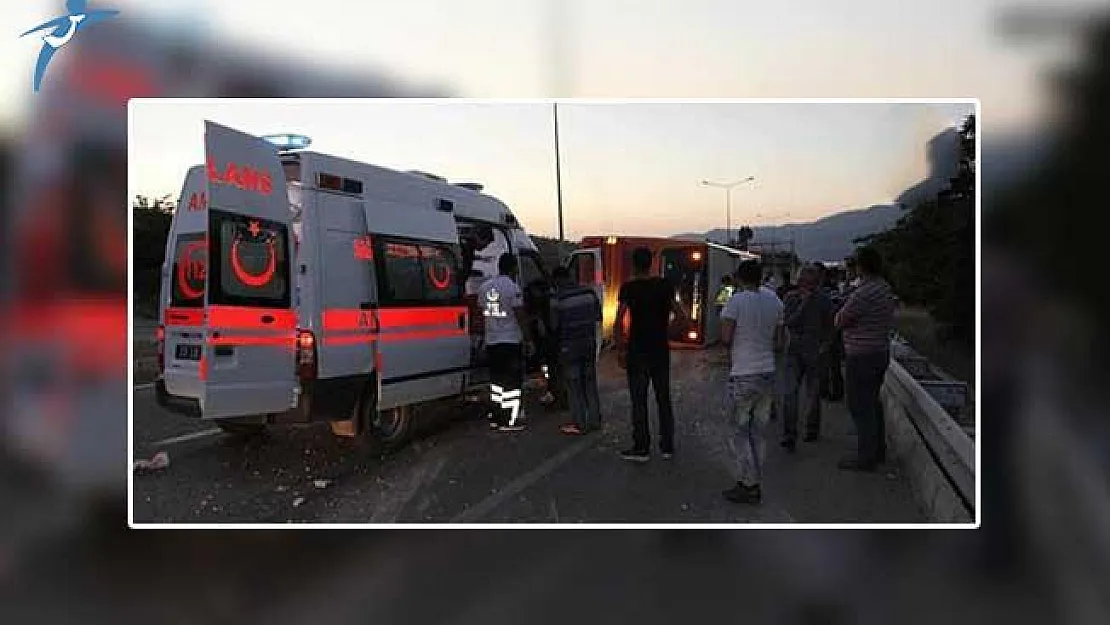Şırnak'ta Yolcu Otobüsü Faciası ! Çok Sayıda Yaralı Var