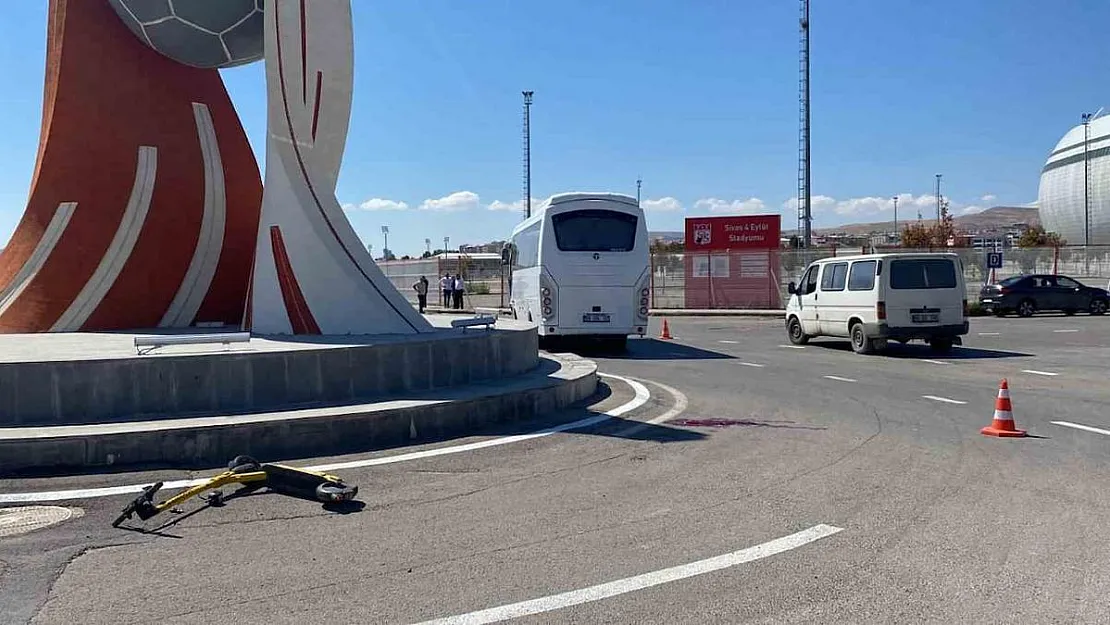 Sivas'ta Scooter'lı Çocuğun Ölümüne Neden Olan Kaza