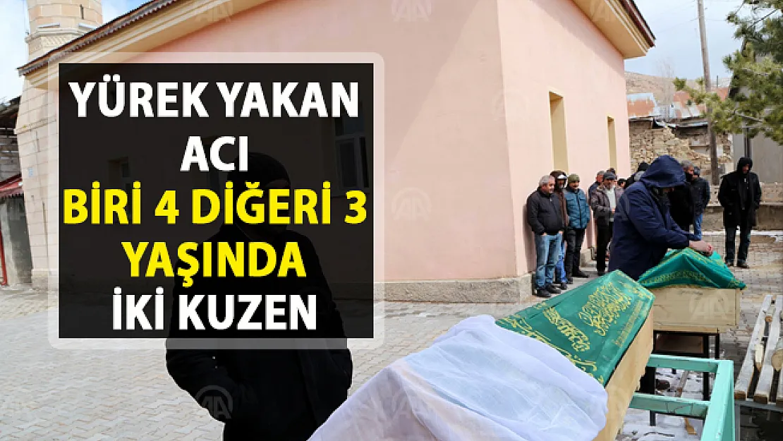 Sivasta su kuyusuna düşen iki kuzen bugün toprağa verildi