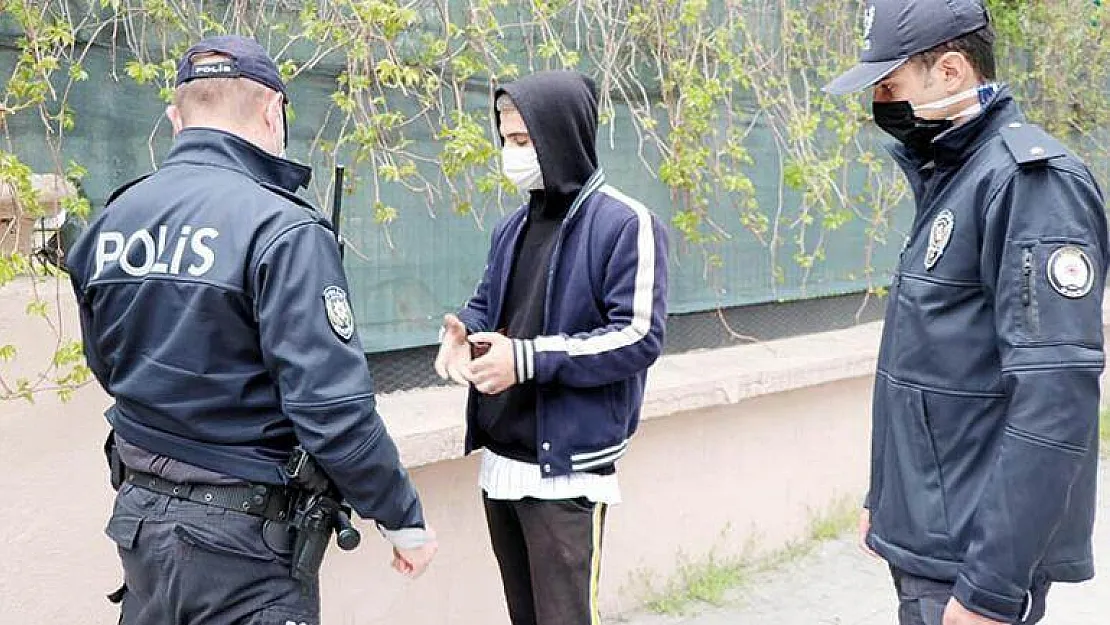 Sokağa çıkma kısıtlamasında başka mahalledeki markete gidene ceza!