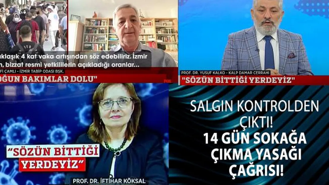 Sokağa çıkma yasağı çağrısı uzmanlardan geldi! Yoğun bakımlar doldu açıklaması