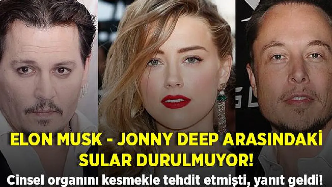 Şoke eden iddia! Jonny Depp, Elon Musk'ı cinsel organını kesmekle tehdit etmiş! CEO'dan Depp'e kafes dövüşü teklifi!