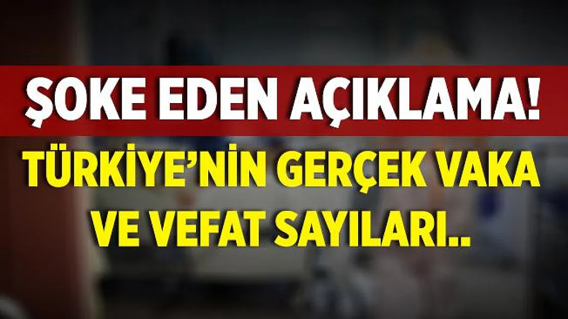 Şoke eden iddia! Türkiye'nin gerçek koronavirüs vaka ve vefat sayıları..