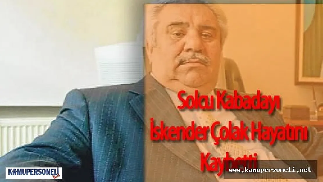 Solcu Kabadayı Olarak Bilinen İskender Çolak Hayatını Kaybetti ( İskender Çolak Kimdir)