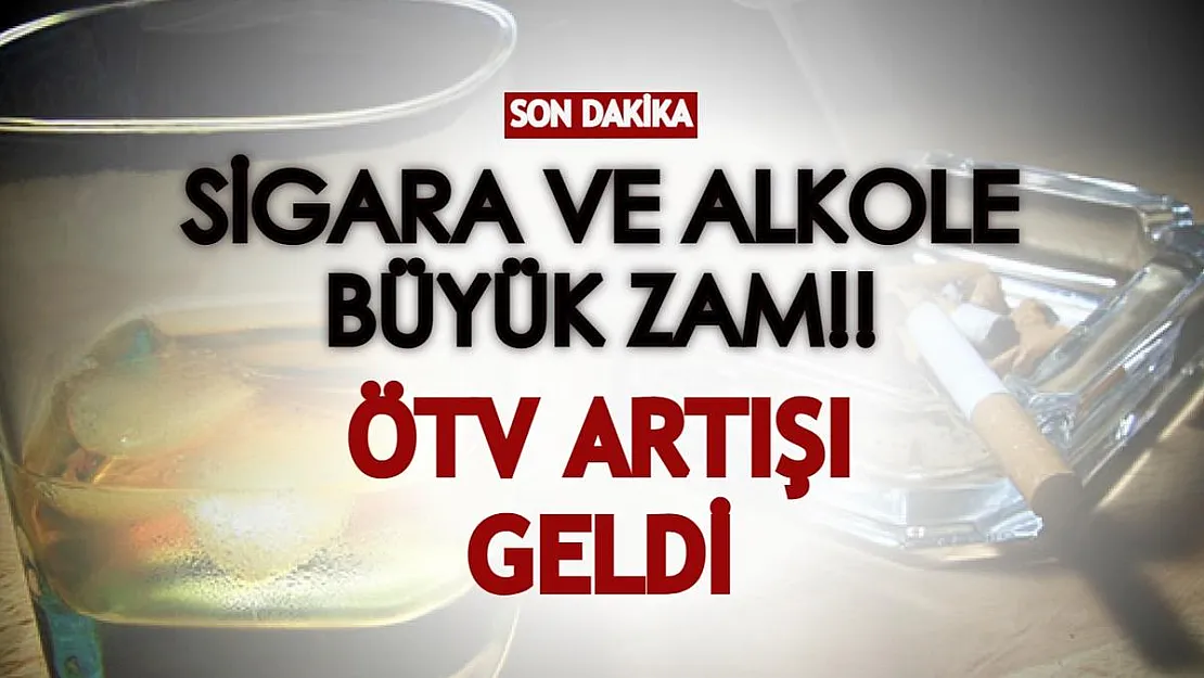 Son dakika! 2022 yılına bir zam darbesi daha! Sigara ve alkole büyük zam geldi