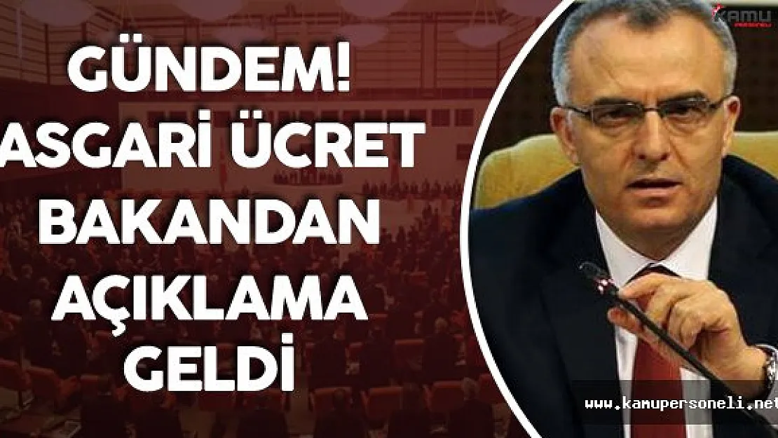 Son dakika: Ağbal'dan TBMM'de Asgari Ücret Açıklaması