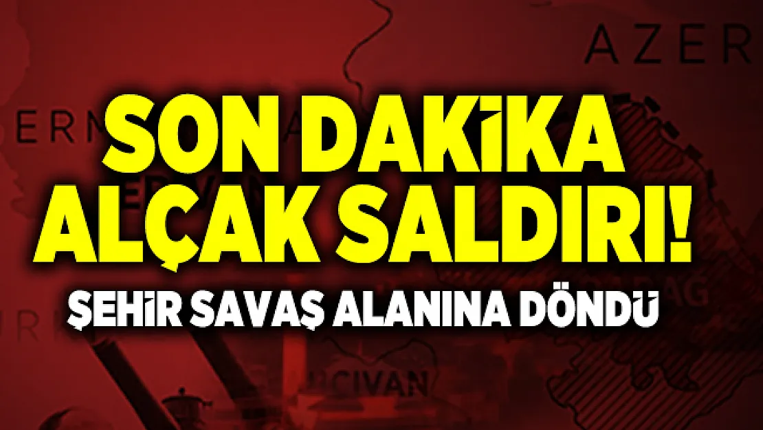 Son dakika alçak Ermeniler yine sivillere saldırdı! Şehir savaş alanına döndü