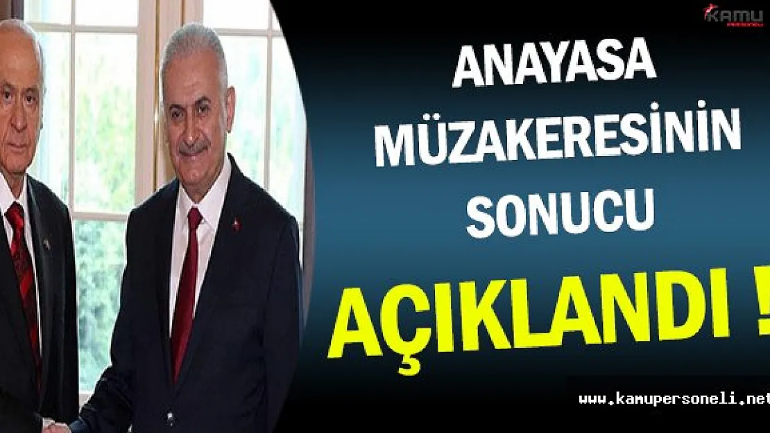 Son Dakika: Anayasa Değişikliği Teklifi TBMM'ye Sunulacak !