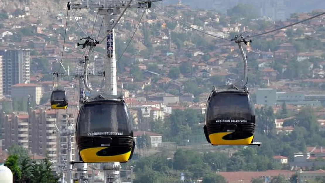 Son dakika Ankara'da teleferikle ulaşım durduruldu!