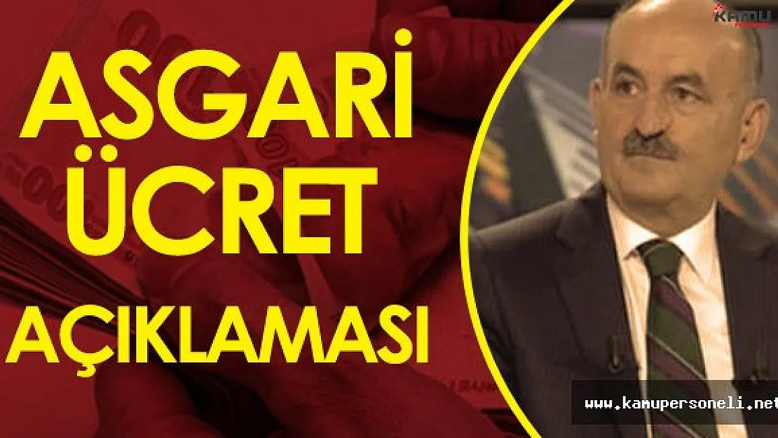 Son Dakika ! Bakan Açıkladı Asgari Ücret 2017 Yılında Ne Olacak?