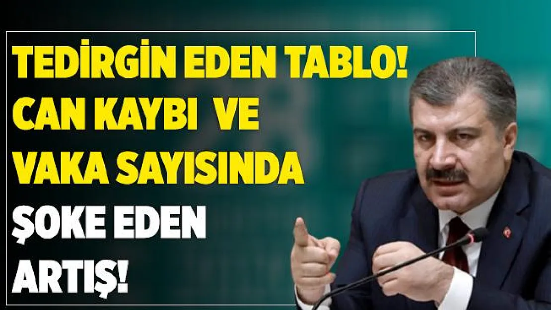 Son dakika Bakan Koca korkutan haberi duyurdu! Vaka sayıları ve can kaybında şoke eden artış!
