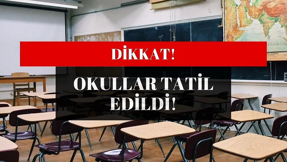 Son dakika: Bakan Özer az önce açıkladı! Seçimden sonra bütün okullar tatil edildi
