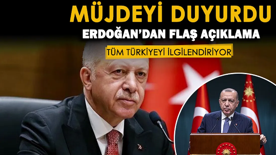 Son dakika! Cumhurbaşkanı Erdoğan Ankara'da Türkiyeye müjdeli haberi duyurdu
