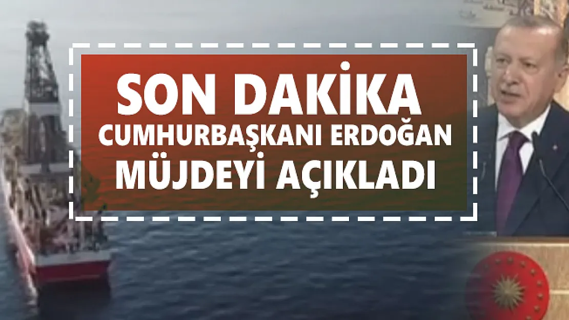 Son dakika Cumhurbaşkanı Erdoğan müjdeyi açıkladı