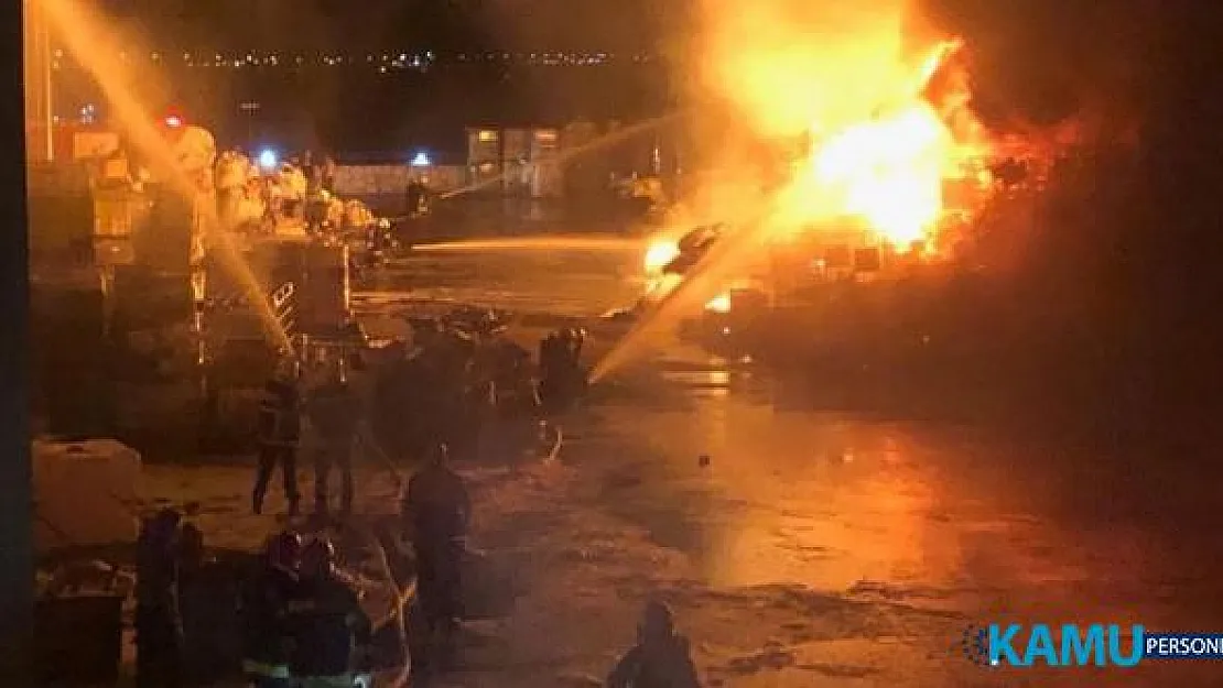 Son Dakika! Denizli Organize Sanayi Bölgesinde fabrika yangını