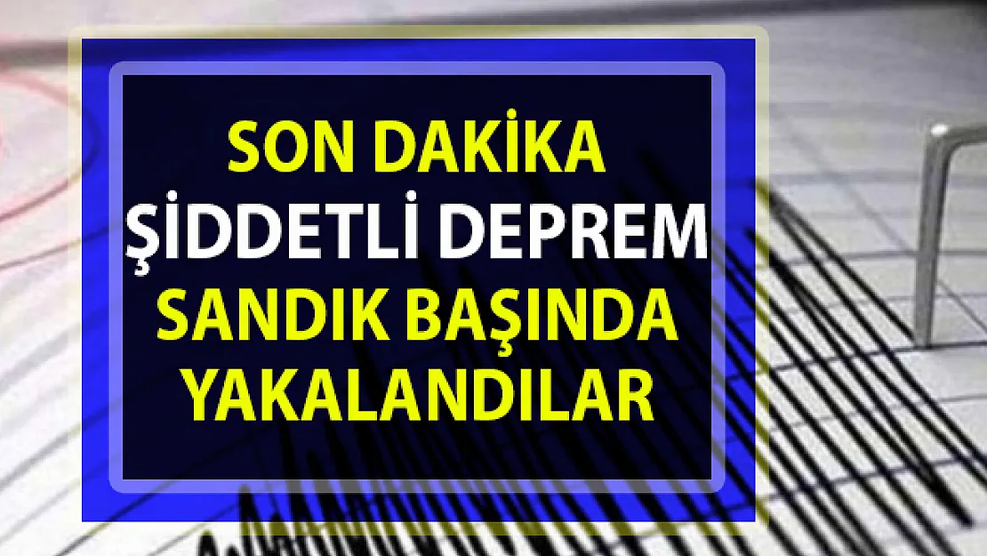 Son dakika Deprem!.. Denizli'de 5.0 şiddetinde korkutan deprem meydan geldi!..