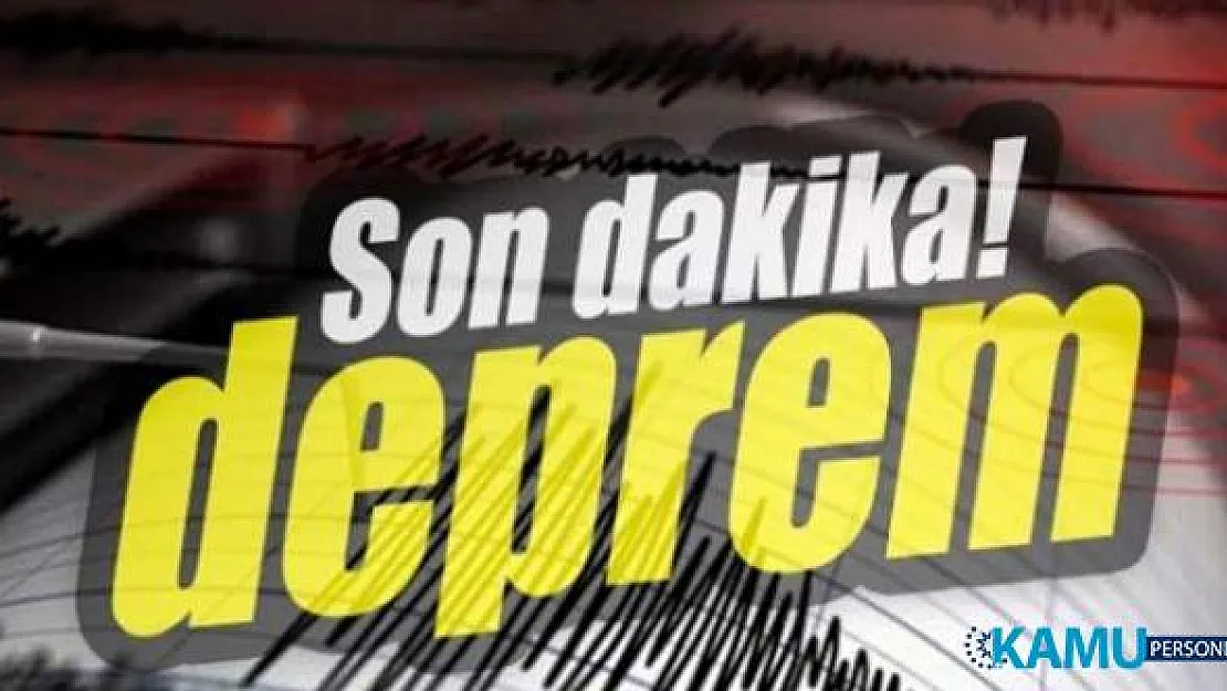 Son dakika deprem haberi! Antalya'da korkutan deprem