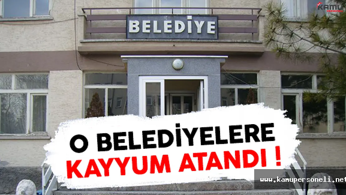 Son Dakika:  Diyarbakır Sur ve Silvan Belediyelerine Kayyum Atandı