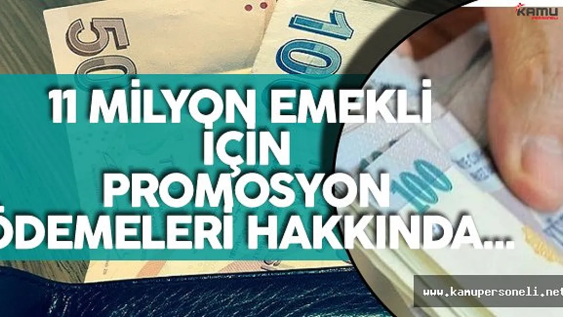 Son Dakika: Emeklilere Promosyon Konusunda Müjdesiz Haber