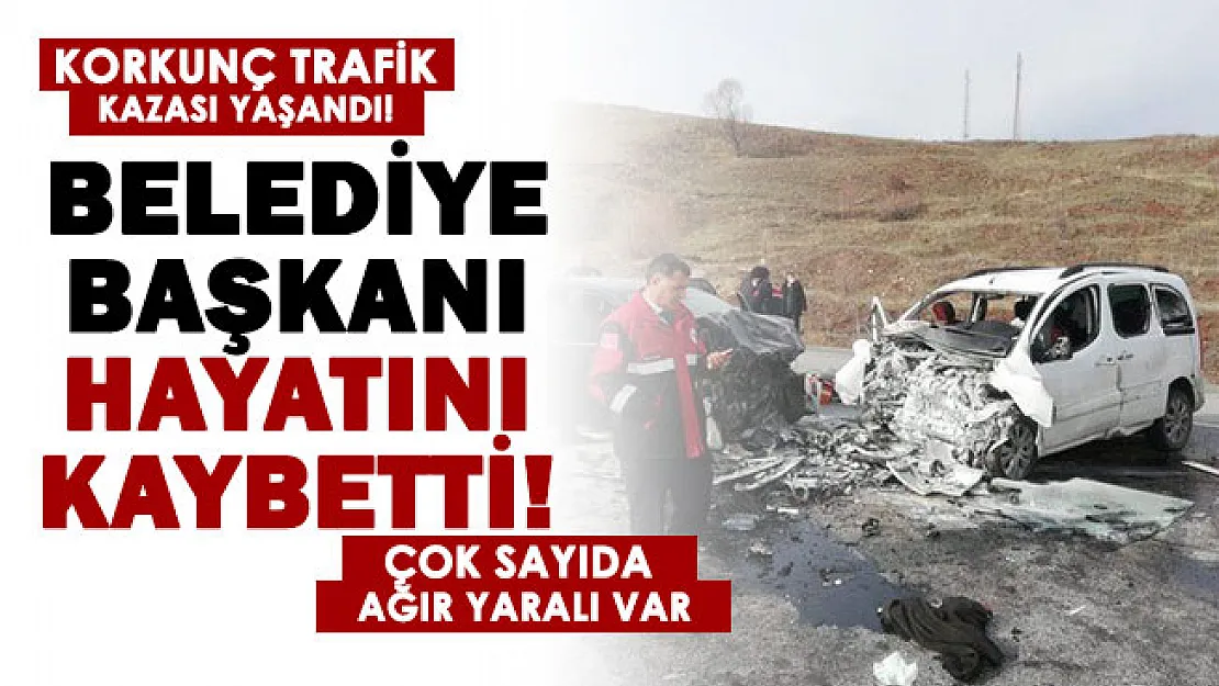 Son dakika: Feci kaza meydana geldi! Belediye Başkanı hayatını kaybetti