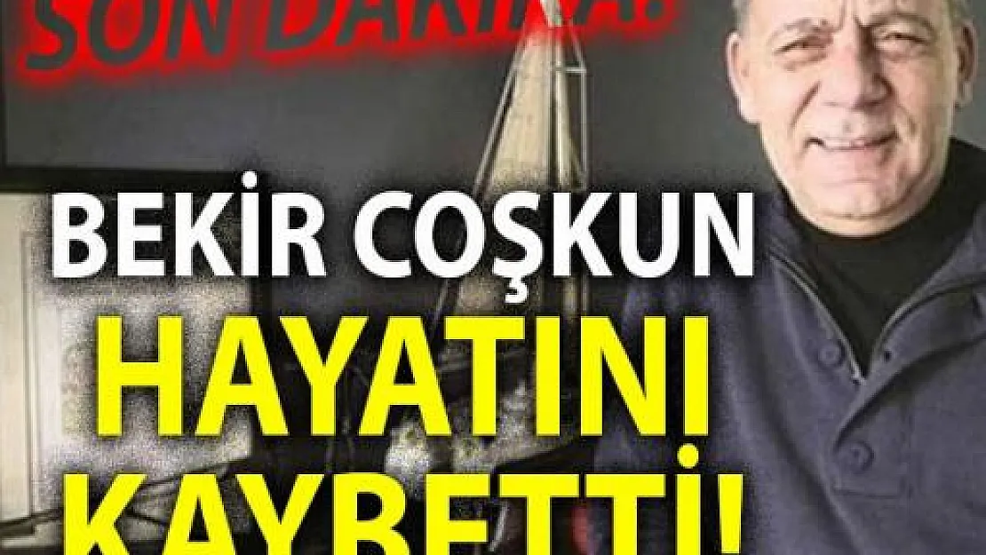 Son dakika Gazeteci Bekir Coşkun hayatını kaybetti! Bekir Coşkun kimdir?
