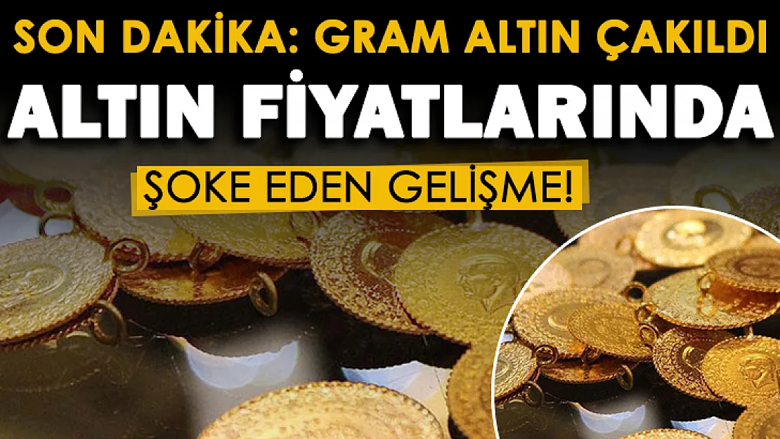 Son dakika: Gram altın çakıldı! 2 Kasım gram altın fiyatı sert düştü: İşte güncel altın fiyatları