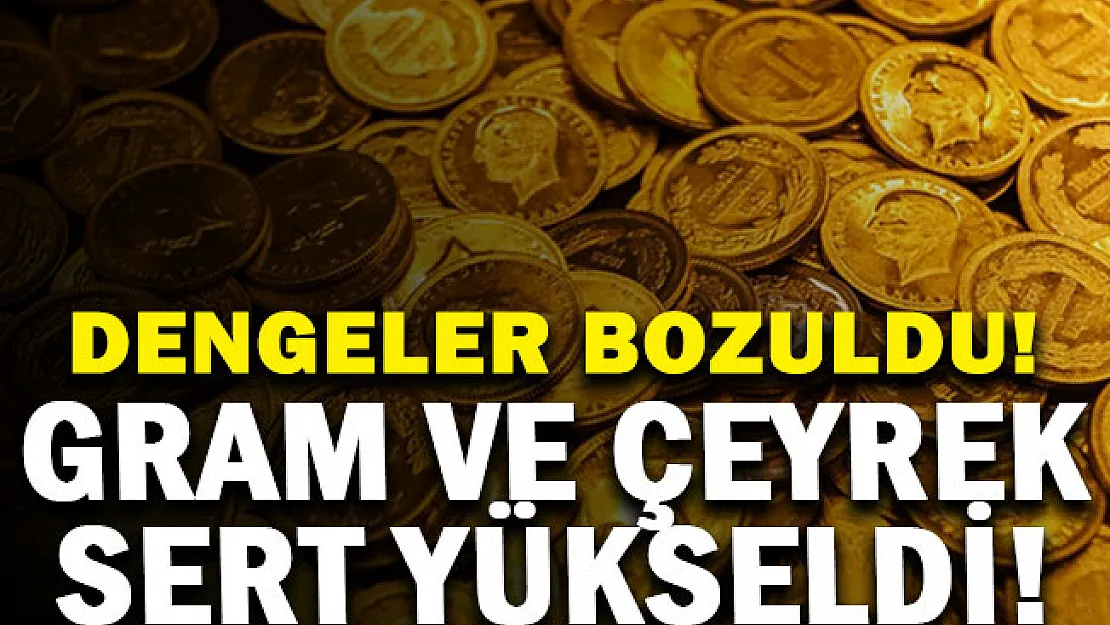 Son dakika: Gram ve çeyrek altın sert yükseldi! Dengeler alt üst oldu: İşte 15 Eylül güncel altın fiyatları