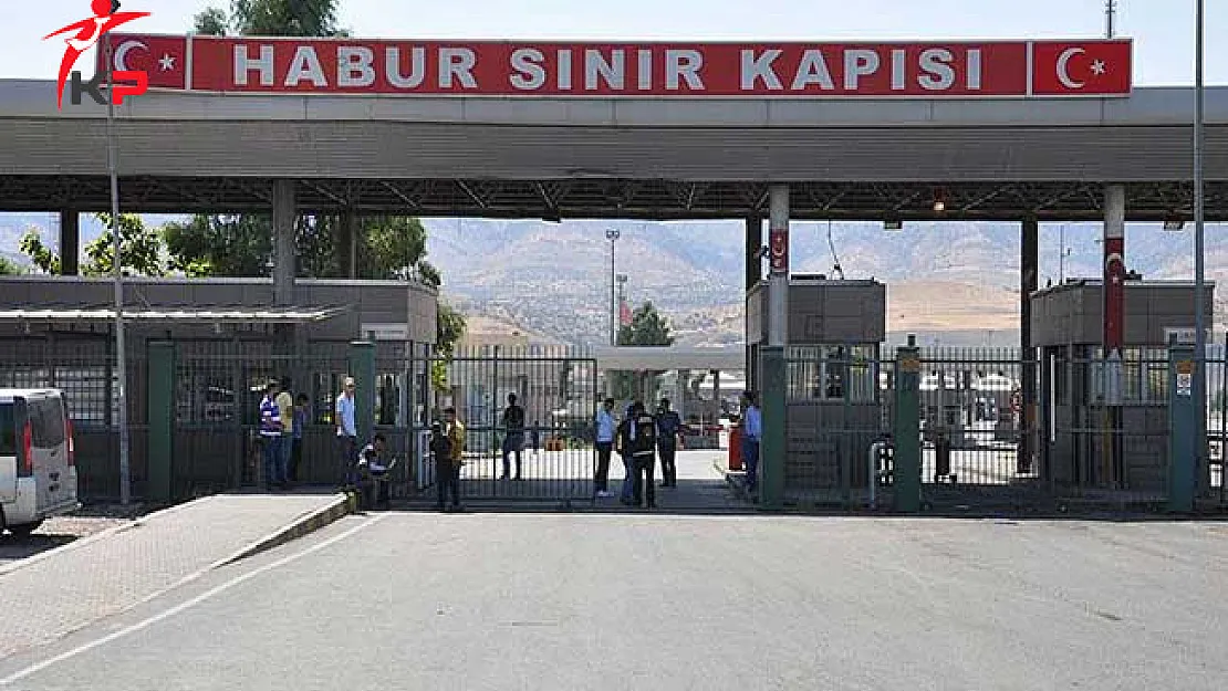 Son Dakika: Habur Sınır Kapısı Tek Taraflı Kapatıldı