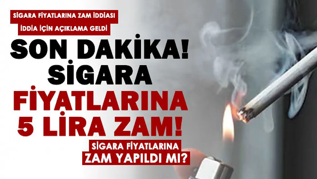 Son dakika: İddiaya göre sigara fiyatlarına 5 lira zam! İşte Marlboro, Parliament, Murattı, Lark, Chesterfield, L&M zamlı sigara fiyatları