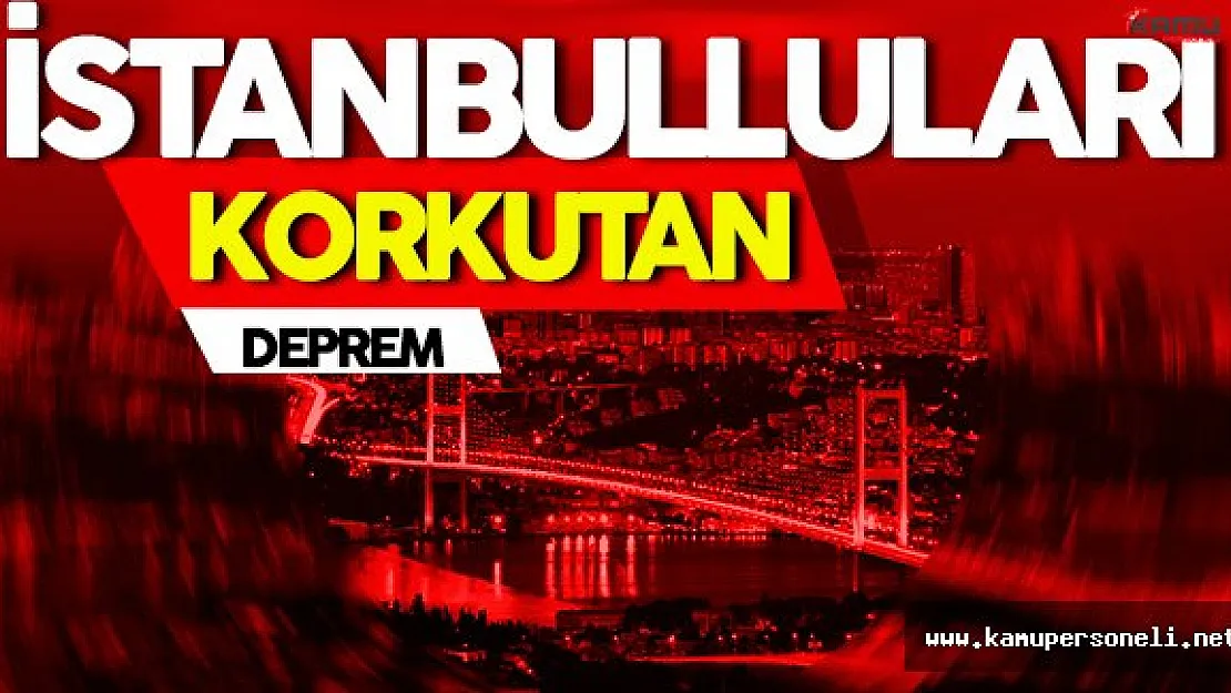 Son dakika: İstanbul ve Çevresinde Deprem Paniği
