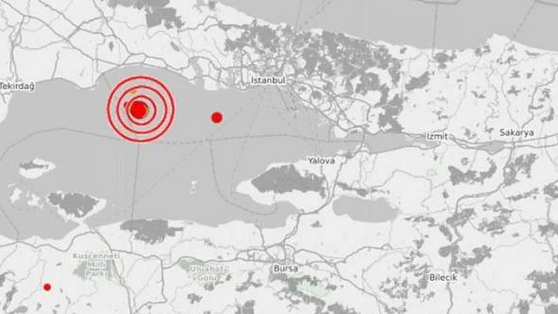 Son Dakika! İstanbul'da 23:20'de bir deprem daha meydana geldi! Son depremin şiddeti ne kadar?