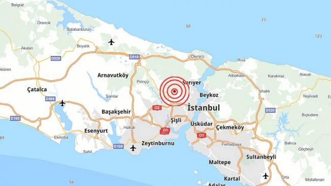 Son dakika İstanbul'da korkutan deprem sonrasında yeni deprem! İstanbul'un merkezinde deprem!