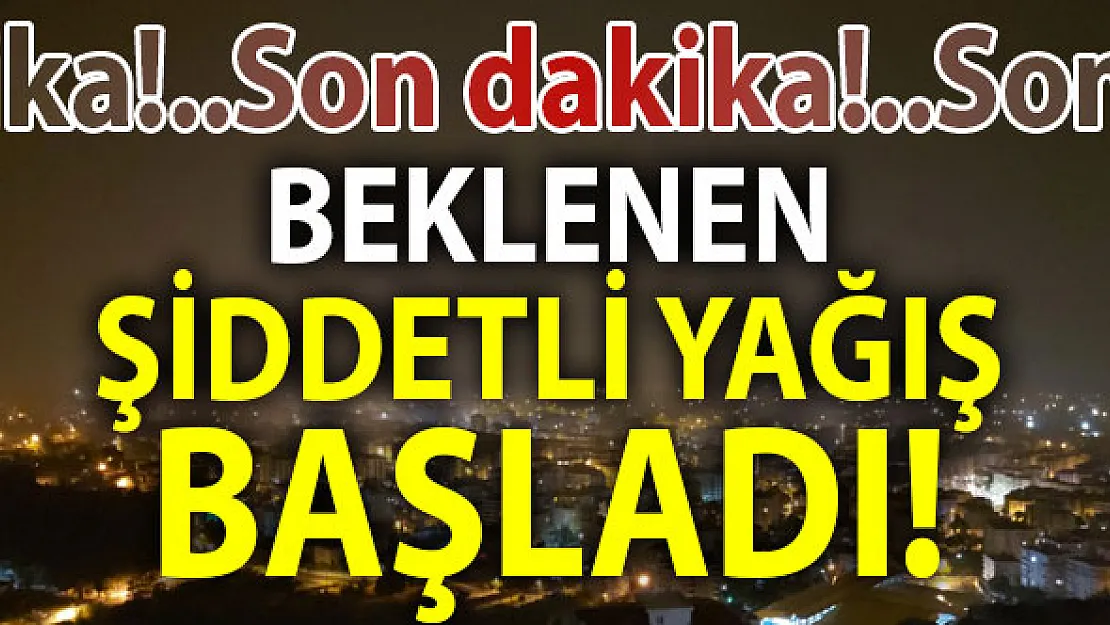 Son dakika İzmir'de sağanak yağış ve sel! Yıldırımlar elektrik kesintisine neden oldu