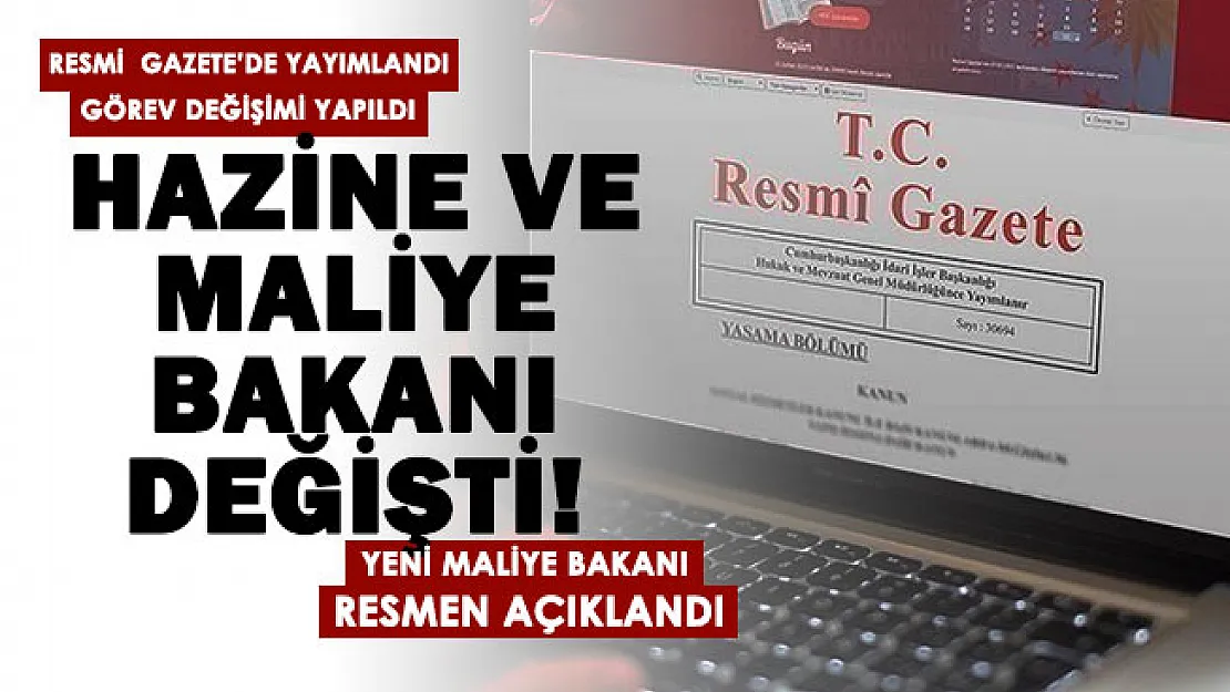 Son dakika Lütfü Elvan Hazine ve Maliye Bakanlığından istifa etti! Yeni Hazine ve Maliye Bakanı Nureddin Nebati kimdir?