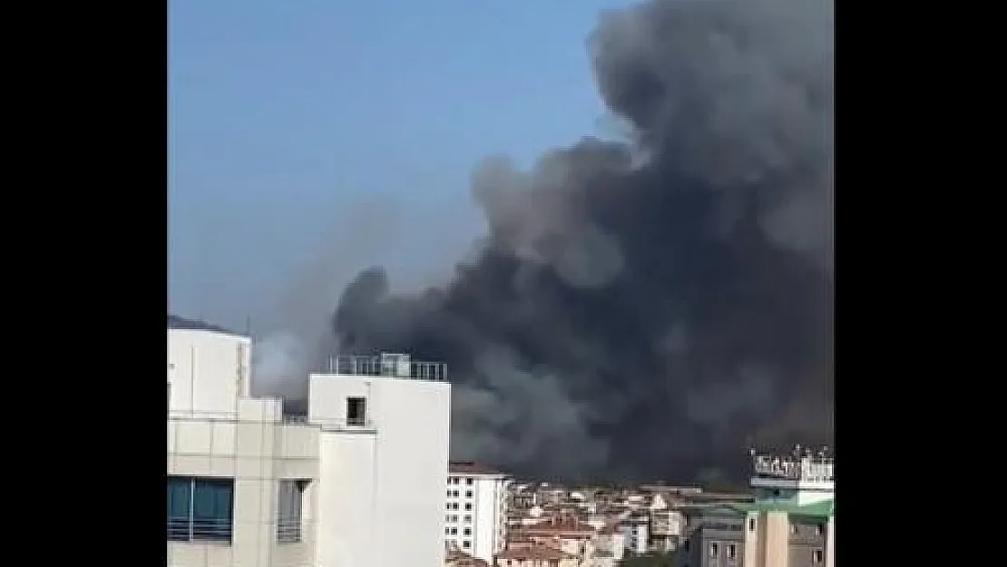 SON DAKİKA! Maltepe Kenan Evren Kışlasında yangın!